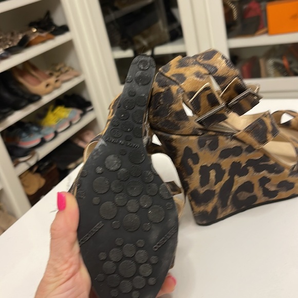 Jimmy Choo Strappy Wedges - Picture 3 of 7